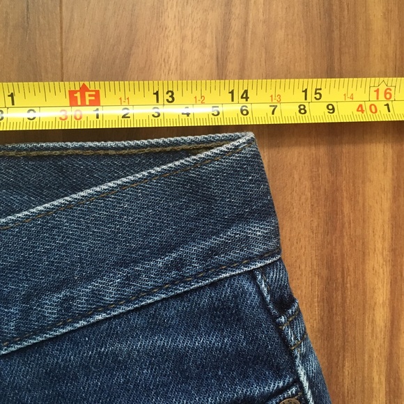 Vintage Flared jeans Levi's 514 Super Low Flared Leg sz 5 Jr M 28" low waist - Picture 7 of 11